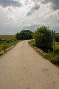 西班牙 Burguete 穿越圣地亚哥的道路