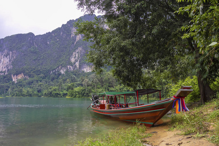 小船海水湖海滩天空旅行海洋泰国钓鱼夏天自然海岛风景