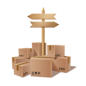 货物纸箱图片-货物纸箱素材-货物纸箱插画-摄图新视界