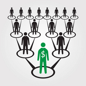 麻将一万金字塔商业方案, 向量例证, 一在100万.向量照片