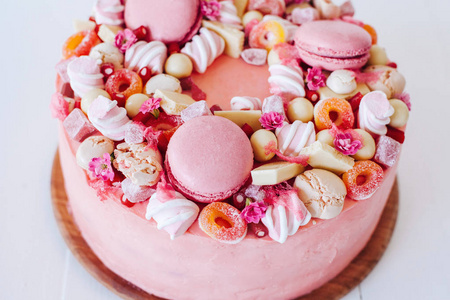 粉色马卡龙图片