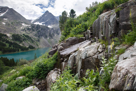 山湖强, 俄罗斯, 阿尔泰山, Katun 岭