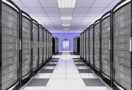 博士后工作站网络工作站服务器机房3d 说明照片