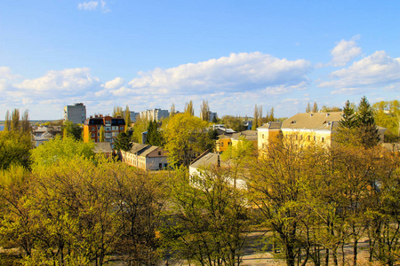 Kremenchug 在乌克兰城市鸟瞰图