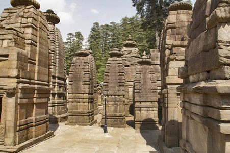 印度北阿坎德邦州 Almora 区 Jageshwar 寺