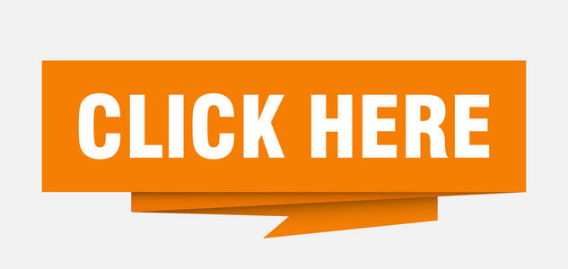 点击这里纸折纸语音气泡.单击此处标记.点击这里横幅照片