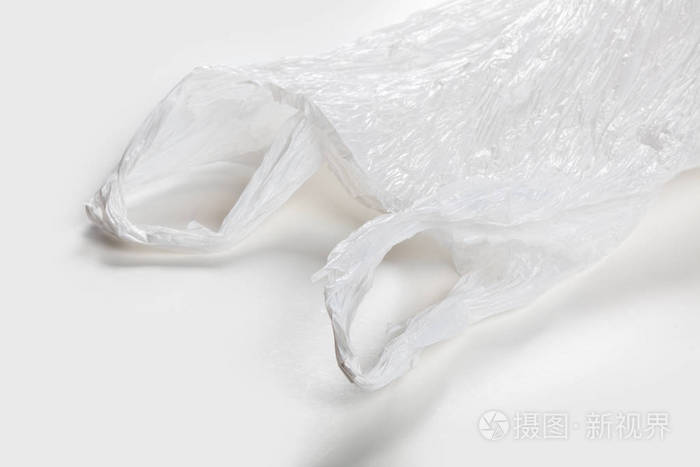 带白色背景的塑料袋