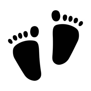 高跟鞋脚印图片