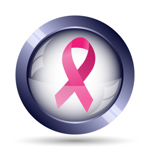乳房癌带状图标