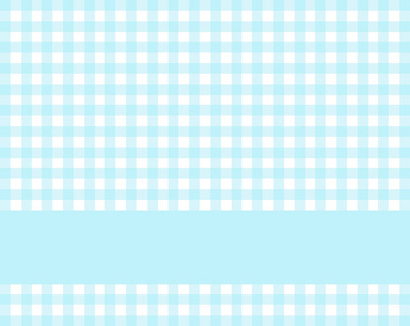 带条纹的浅蓝色和白色格子桌布背景