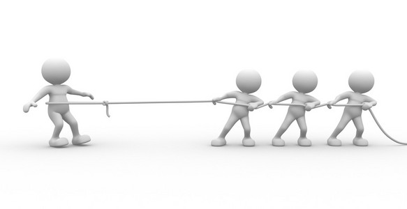 拉棍哪里用力图片