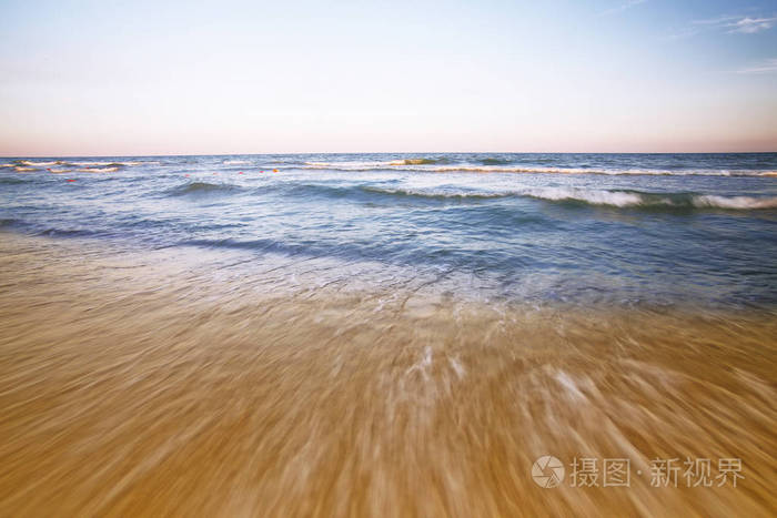 海滩和美丽的热带海