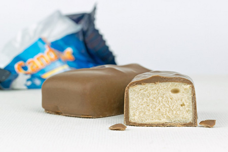 牛奶巧克力糖果照片