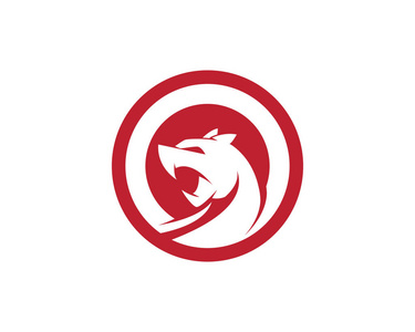 猎豹 logo 模板矢量图标插画设计