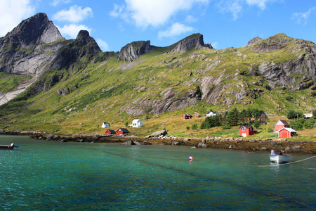 在挪威的美丽风景
