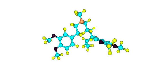 维拉帕米分子结构上白色孤立