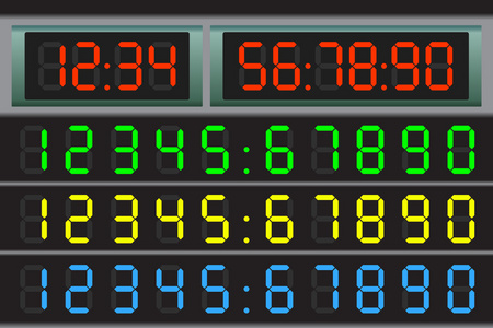 手机屏幕上的应用在客车上的电子记分牌上标明了列车的路线文字书写