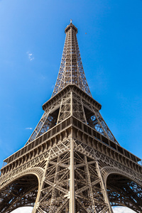 在巴黎的埃菲尔铁塔