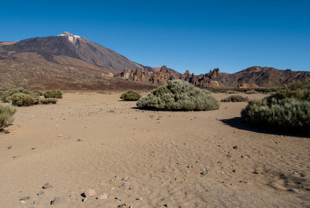 特内里费岛泰德火山美丽的景色。加那利群岛