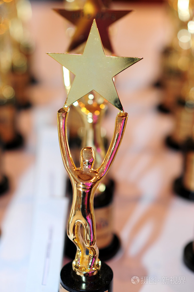 人类控股星金奖奖杯