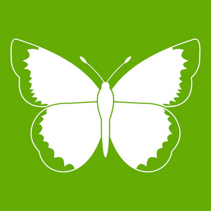 蝴蝶图标绿色