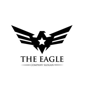 飞鹰 logo,小鸟标志套装,猎鹰徽标,鹰标志,矢量标志模板照片