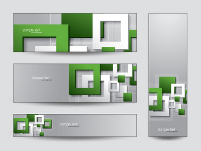 横幅与正方形的一组
