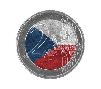 2 欧元的欧元硬币