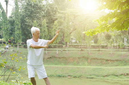 高级人练太极户外