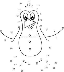 儿童拼图游戏企鹅