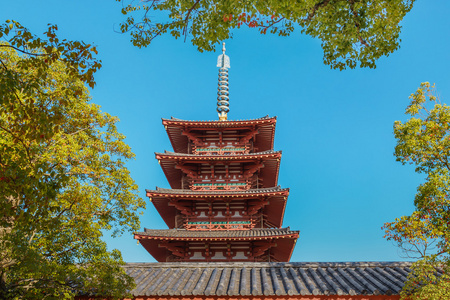 在日本大阪举行的四天王寺图片