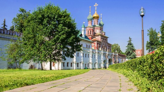 新修道院，莫斯科，俄罗斯