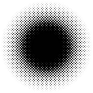 黑色圆形斑点图片