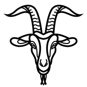 愤怒的山羊图片-愤怒的山羊素材-愤怒的山羊插画-摄图新视界