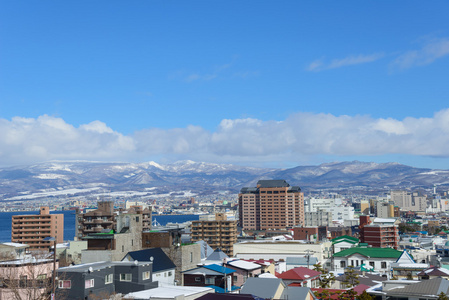 城市景观的函馆