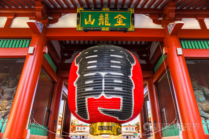 在日本东京浅草寺浅草寺志照片 正版商用图片0uztz4 摄图新视界