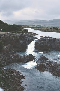 Glanni 瀑布冰岛