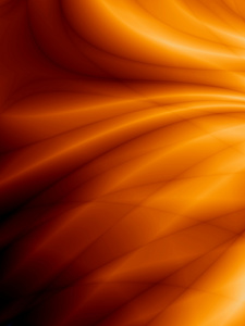 橙色豪华纹理波浪设计