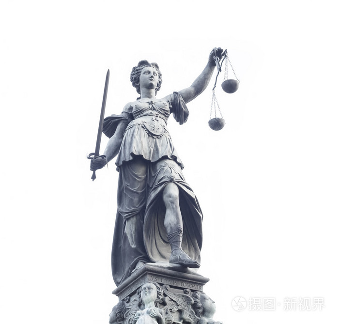 那位女士正义女神像