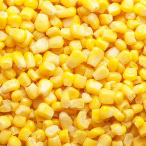 罐头的玉米背景