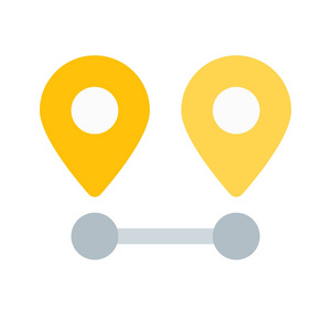 位置距离图标照片