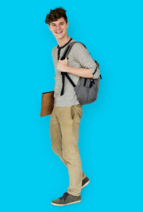 男学生用背包