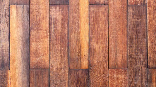 旧的真实自然的木材纹理地板