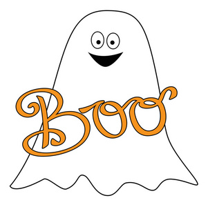 快乐万圣节 Boo 鬼