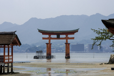 宫岛，日本 Itukushima 神社