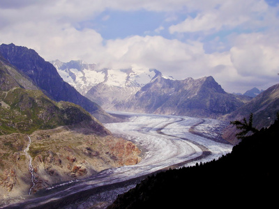 aletsch 冰川