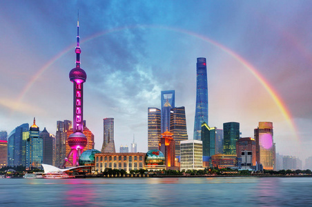 在皮埃蒙特的彩虹图片