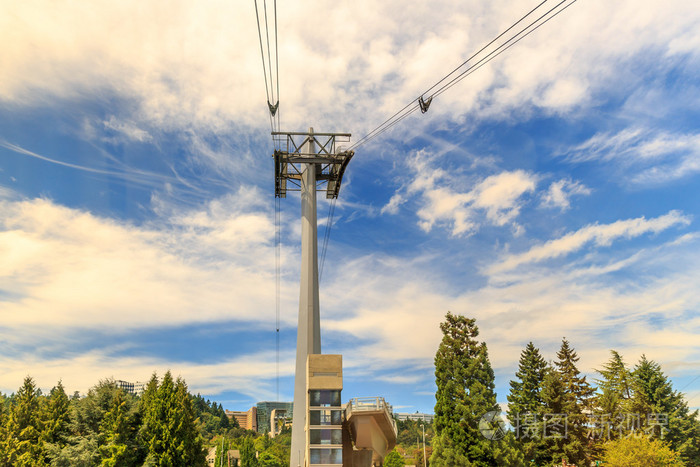 波特兰空中缆车塔