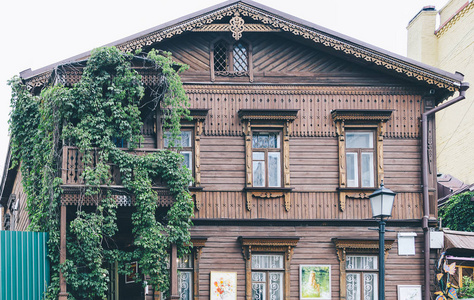 基辅的木制建筑