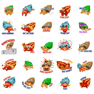 寄居蟹图标图片